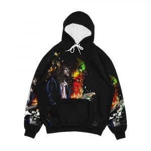 John Frusciante Illustration Men's All-Over-Print Hoodie