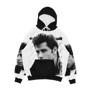 John Travolta Grease Men's All-Over-Print Hoodie