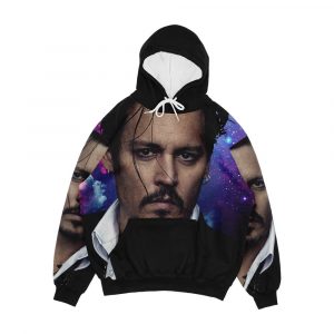 Johnny Depp Men's All-Over-Print Hoodie