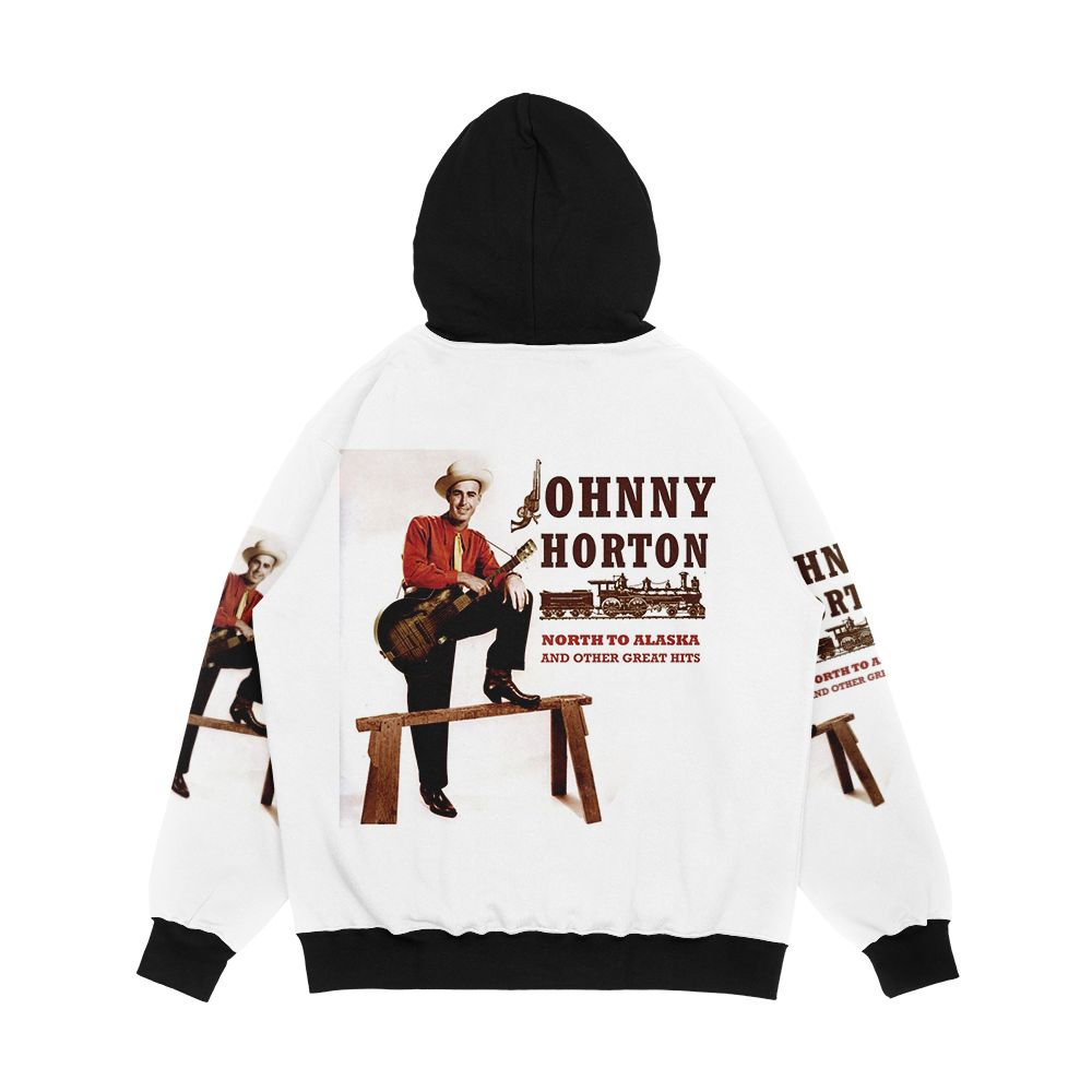 Johnny Horton North To Alaska And Men's All-Over-Print Hoodie - Image 2