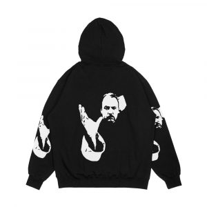 Alternative view of Jonathan Quayle Higgins The 3Rd Higgi Baby Men's All-Over-Print Hoodie
