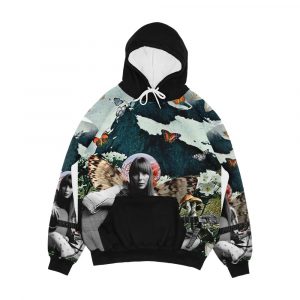 Joni Mitchell Classic Men's All-Over-Print Hoodie