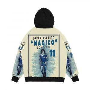 Alternative view of Jorge Alberto M %A1Gico Gonz %A1Lez Men's All-Over-Print Hoodie