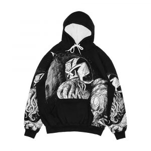 Judge Cthulhu Men's All-Over-Print Hoodie