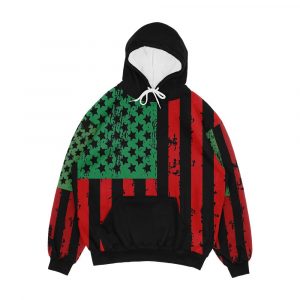 Juneteenth Flag Men's All-Over-Print Hoodie