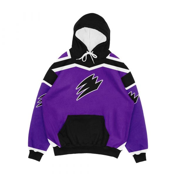 Juuken Sentai Gekiranger Gekiviolet Men's All-Over-Print Hoodie