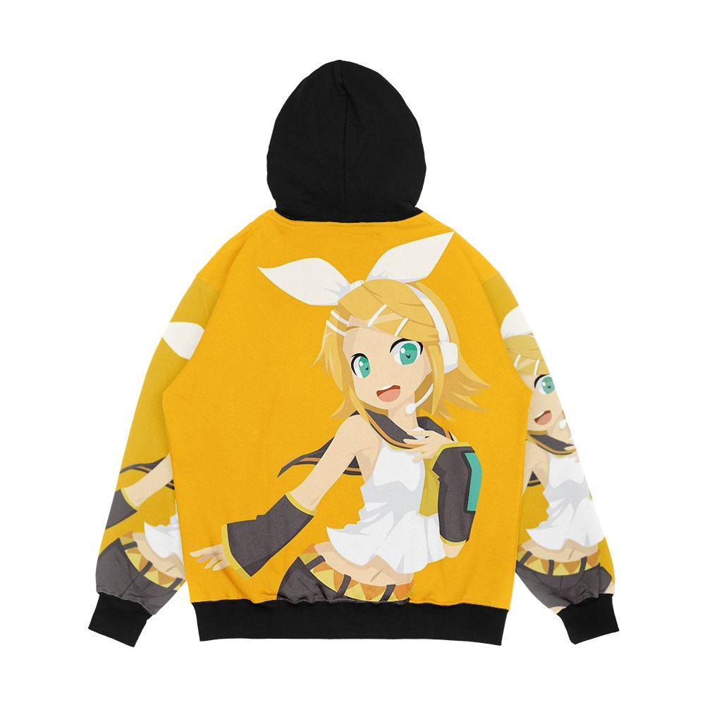 Kagamine Rin Men's All-Over-Print Hoodie - Image 2