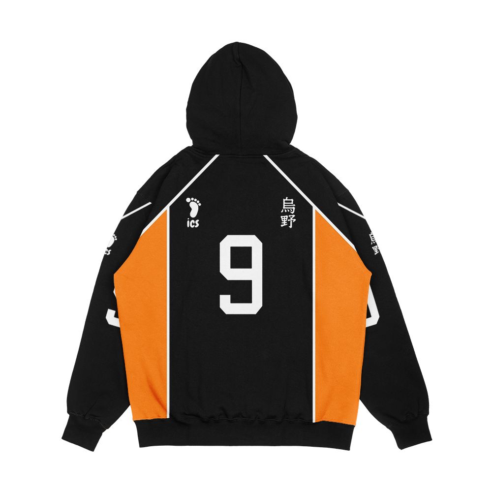 Kageyama Tobio 9 Men's All-Over-Print Hoodie - Image 2