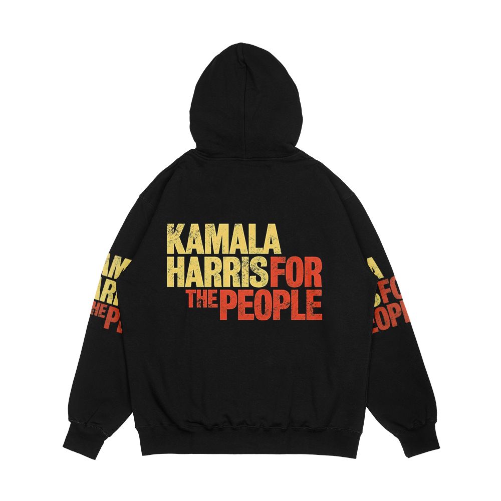 Kamala Harris For The People 2020 President Campaign Men's All-Over-Print Hoodie - Image 2