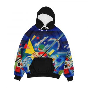 Kandinsky Blue Painting Men's All-Over-Print Hoodie