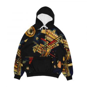 Kandinsky Dark Freshness Abstract Art Men's All-Over-Print Hoodie