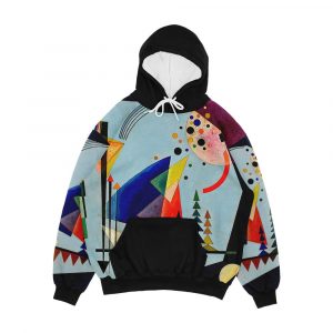 Kandinsky Three Sounds Abstract Art Men's All-Over-Print Hoodie