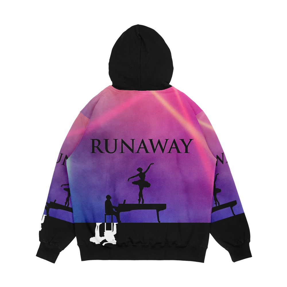 Kanye Runaway Men's All-Over-Print Hoodie - Image 2