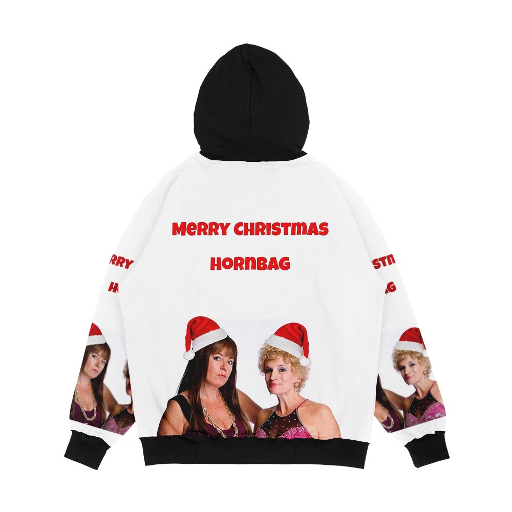 Kath And Kim Hornbag Christmas Men's All-Over-Print Hoodie - Image 2