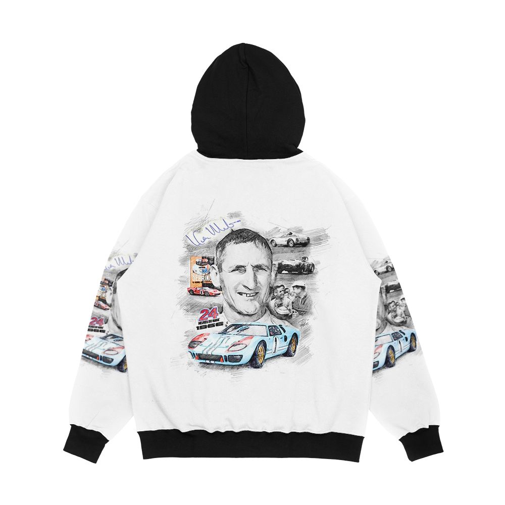 Ken Miles Men's All-Over-Print Hoodie - Image 2
