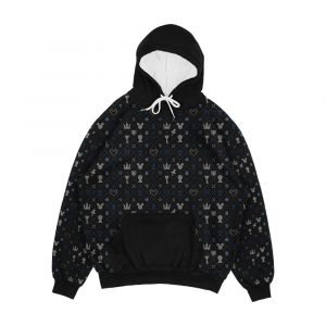 Kh Pattern Men's All-Over-Print Hoodie