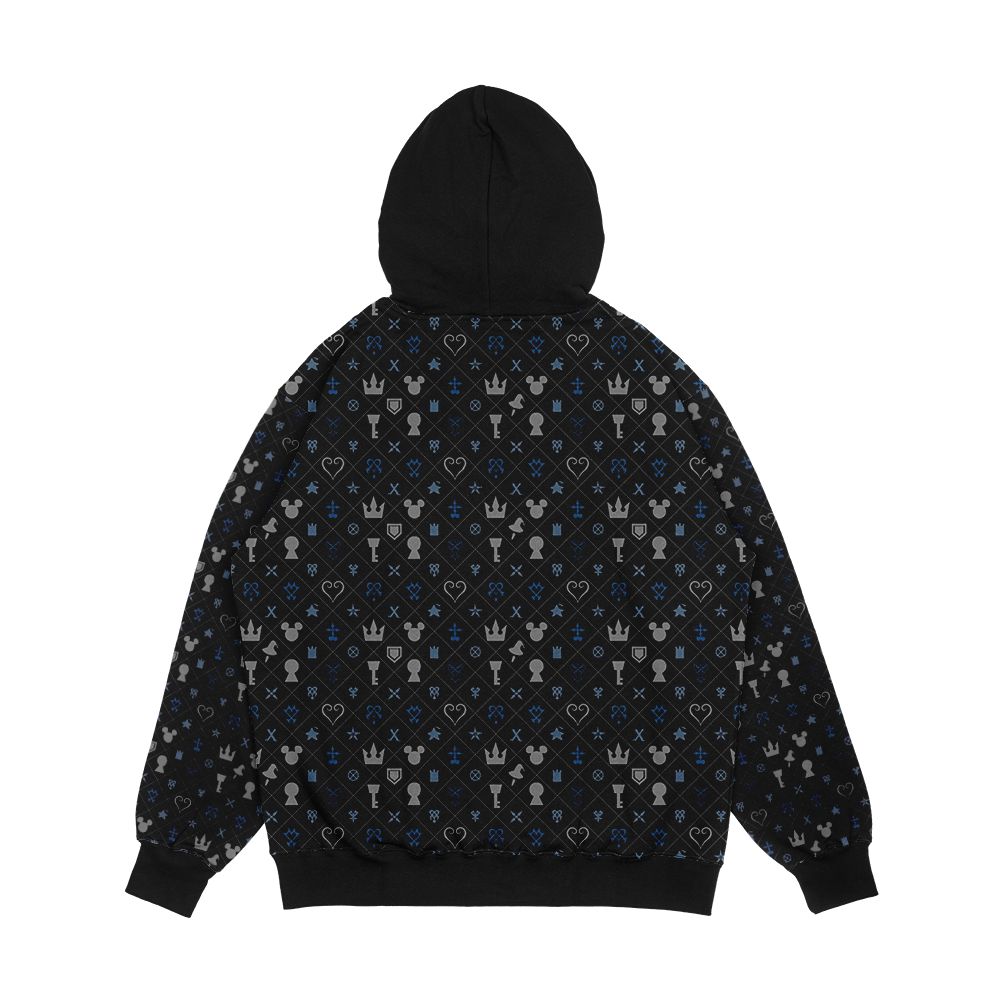 Kh Pattern Men's All-Over-Print Hoodie - Image 2