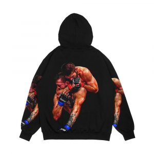 Alternative view of Khabib Nurmagomedov Vs Conor Mcgregor Conor Tapping Men's All-Over-Print Hoodie