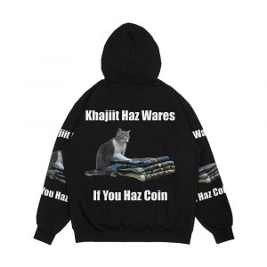 Alternative view of Khajiit Haz Wares V 3 Classic Meme Men's All-Over-Print Hoodie