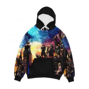 Kingdom Hearts 3 Cover Men's All-Over-Print Hoodie
