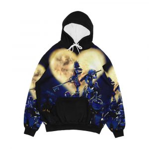 Kingdom Hearts Book Men's All-Over-Print Hoodie