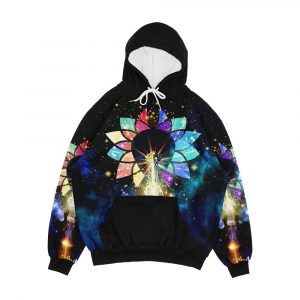 Kingdom Hearts Combined Keyblade Men's All-Over-Print Hoodie