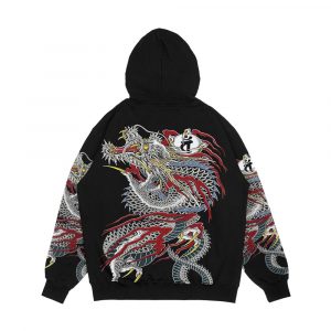Alternative view of Kiryu Kazuma Dragon Of Dojima Yakuza Men's All-Over-Print Hoodie