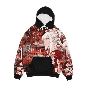 Kiss Shot Yukata Men's All-Over-Print Hoodie