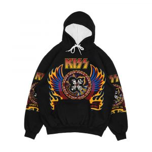 Kiss Spirit Of 76 Men's All-Over-Print Hoodie