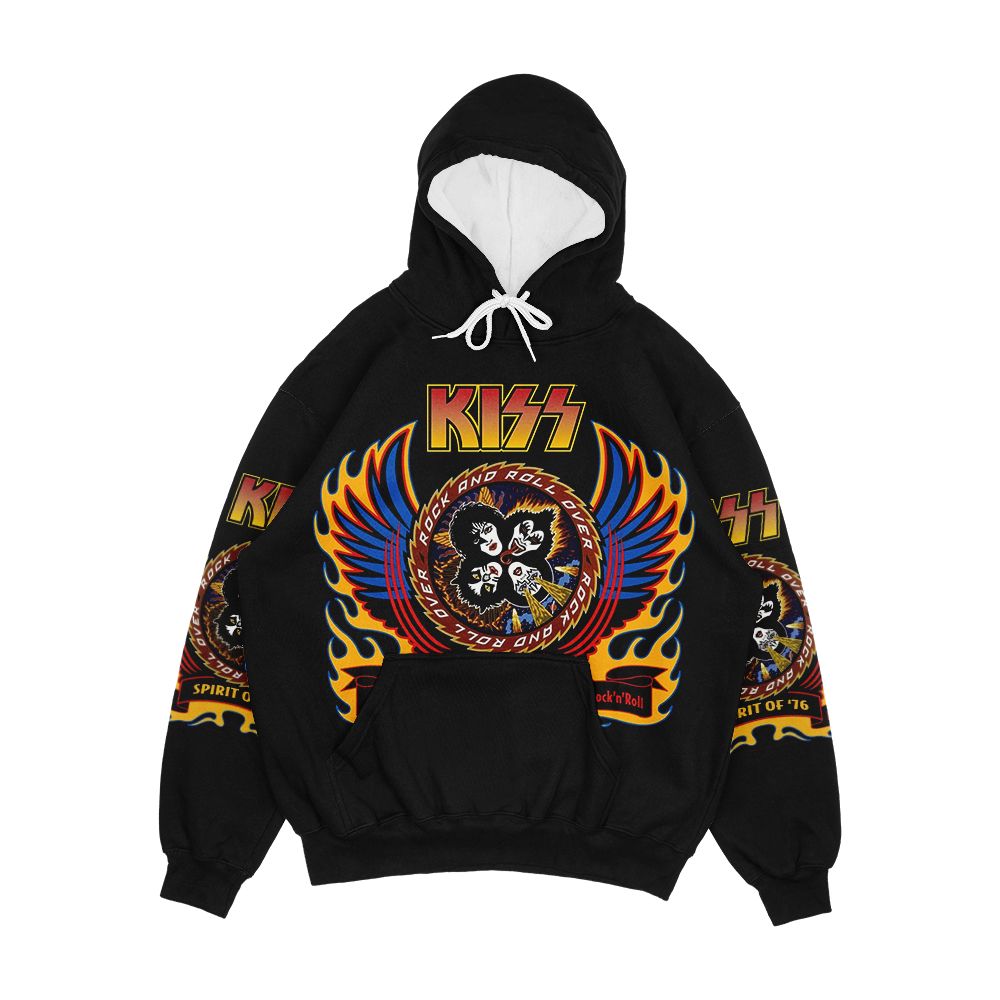 Kiss Spirit Of 76 Men's All-Over-Print Hoodie