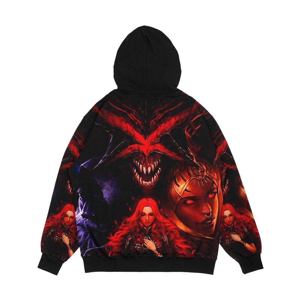 Kitava Men's All-Over-Print Hoodie - Image 2