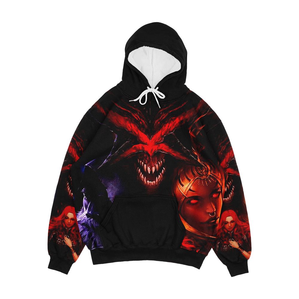 Kitava Men's All-Over-Print Hoodie