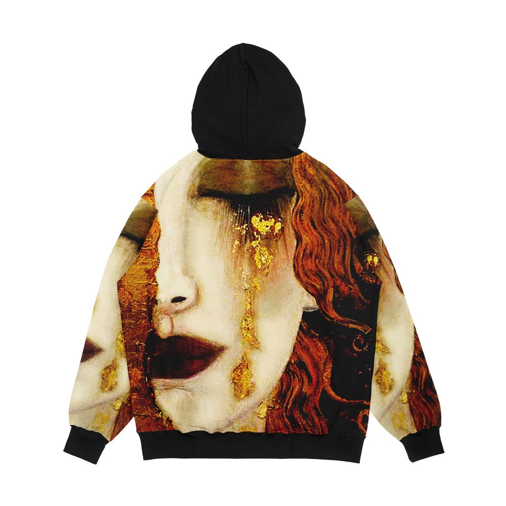 Klimt Golden Tears Men's All-Over-Print Hoodie - Image 2