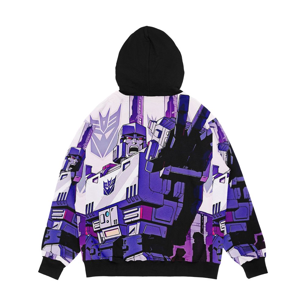 Kneel Before Megatron Men's All-Over-Print Hoodie - Image 2