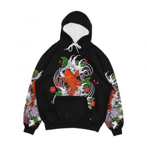 Koi Fish Pond Men's All-Over-Print Hoodie