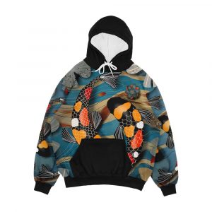 Koi Watergarden Men's All-Over-Print Hoodie