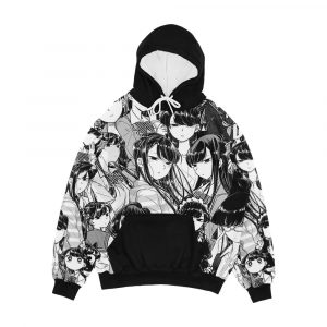 Komi The Silent Goddess Men's All-Over-Print Hoodie