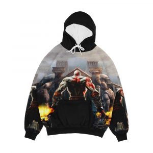 Kratos Men's All-Over-Print Hoodie