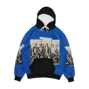 Ku U Home Series Hale Iwa Park Monument Men's All-Over-Print Hoodie