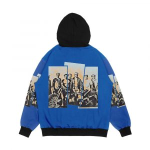 Alternative view of Ku U Home Series Hale Iwa Park Monument Men's All-Over-Print Hoodie