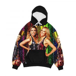 Kylie Minogue And Dannii Minogue 100 Degrees Summer Of Pride Men's All-Over-Print Hoodie