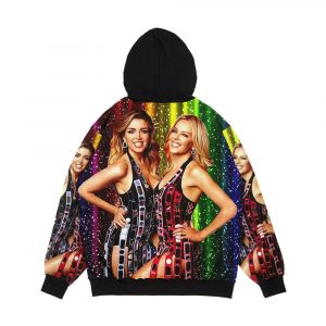 Alternative view of Kylie Minogue And Dannii Minogue 100 Degrees Summer Of Pride Men's All-Over-Print Hoodie