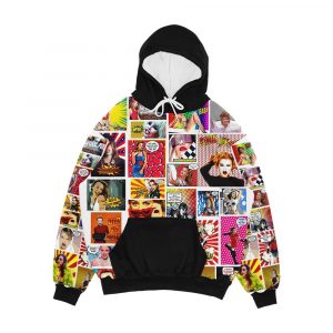Kylie Minogue Even More Pow Wow K35 Men's All-Over-Print Hoodie