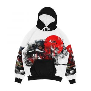 Kyoto Abstract Men's All-Over-Print Hoodie