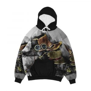 L A s Men's All-Over-Print Hoodie