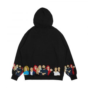 Alternative view of La Casa De Papel Money Heist Season 3 Men's All-Over-Print Hoodie