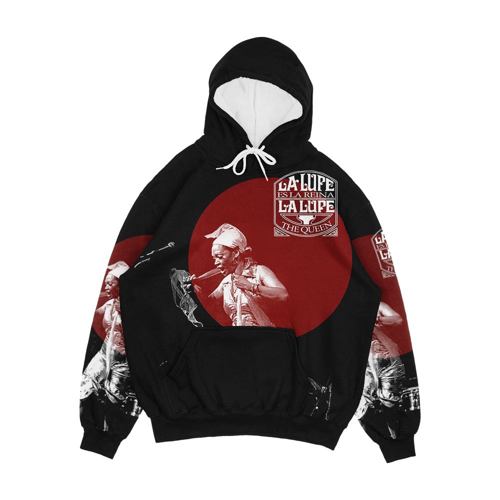 La Lupe Men's All-Over-Print Hoodie