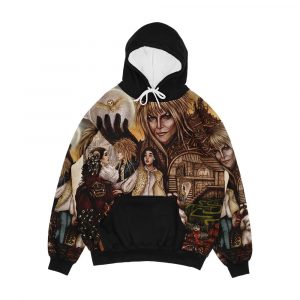 Labyrinth Men's All-Over-Print Hoodie