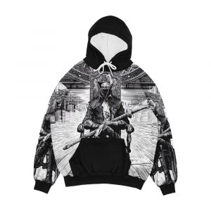 Lady Maria Men's All-Over-Print Hoodie
