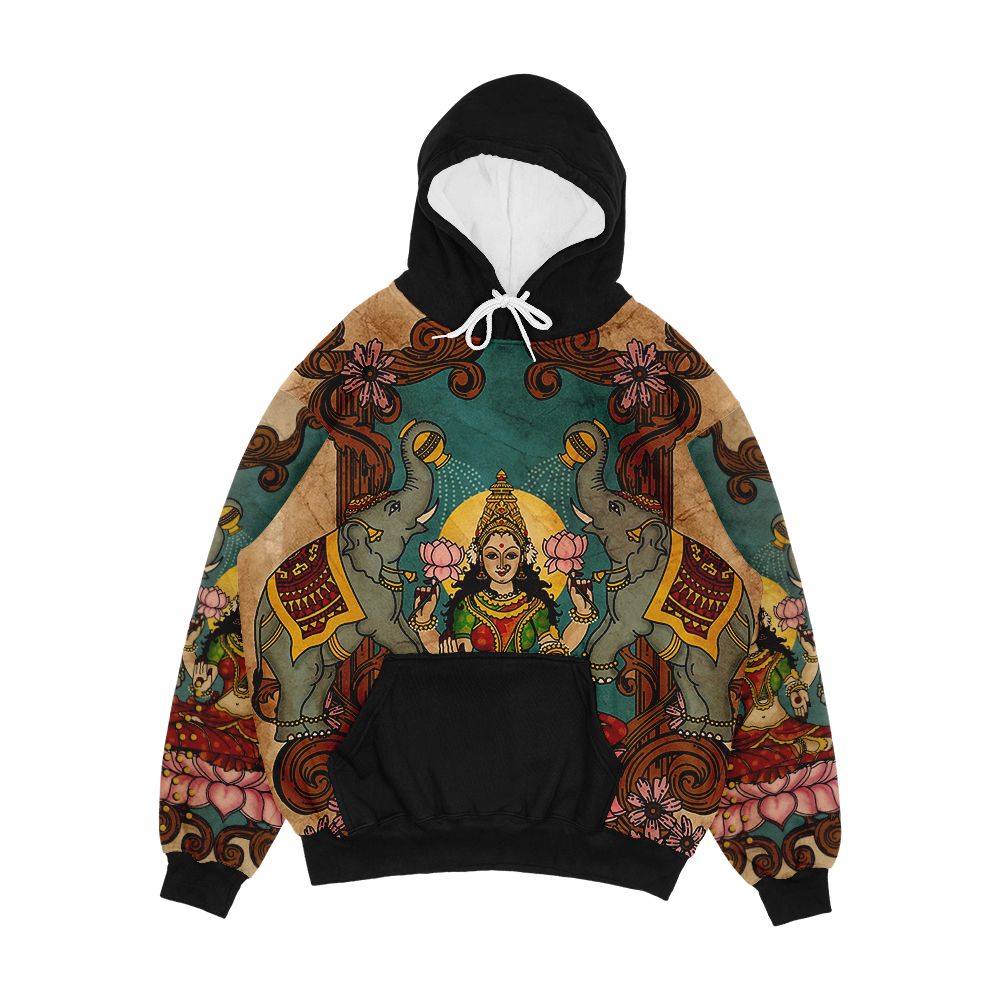 Lakshmi Godess Of Wealth Men's All-Over-Print Hoodie